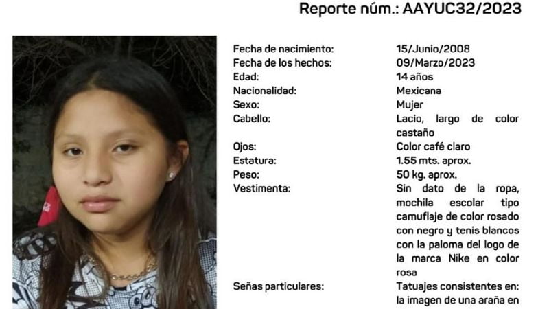 ¡alerta Amber Desaparece Adolescente En Un Fraccionamiento De MÉrida