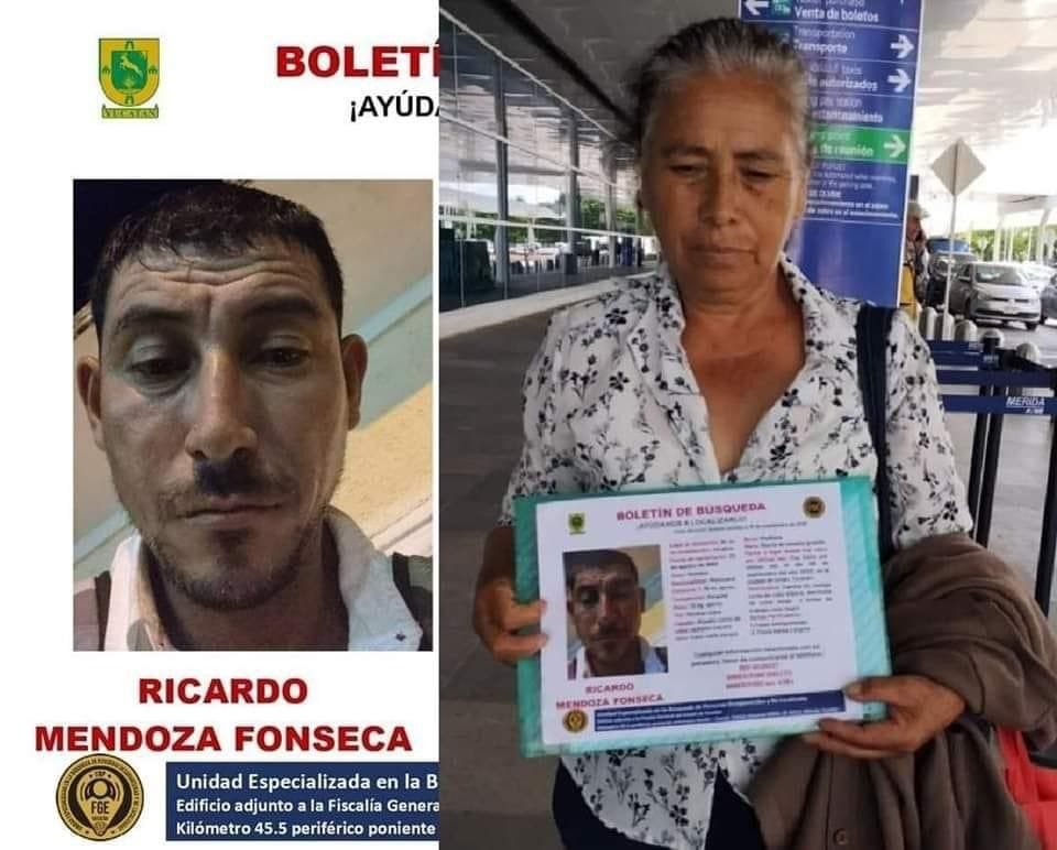 Madre busca desesperadamente a su hijo desaparecido tras llegar a ...