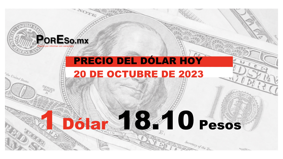 El dólar hoy 20 de octubre