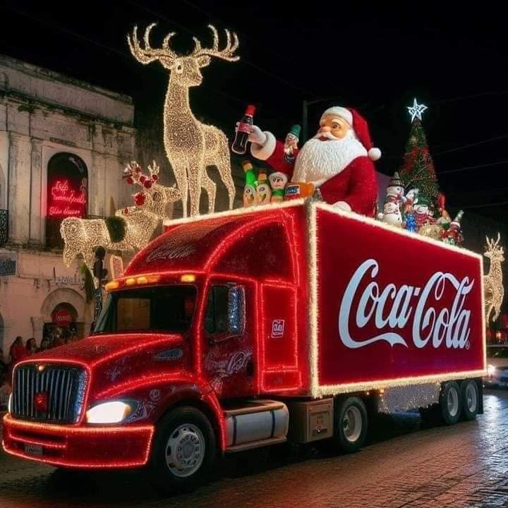 Caravana Coca Cola Llenar de Magia Navide a las Calles de M rida