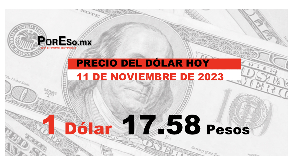 El dólar hoy 11 de noviembre