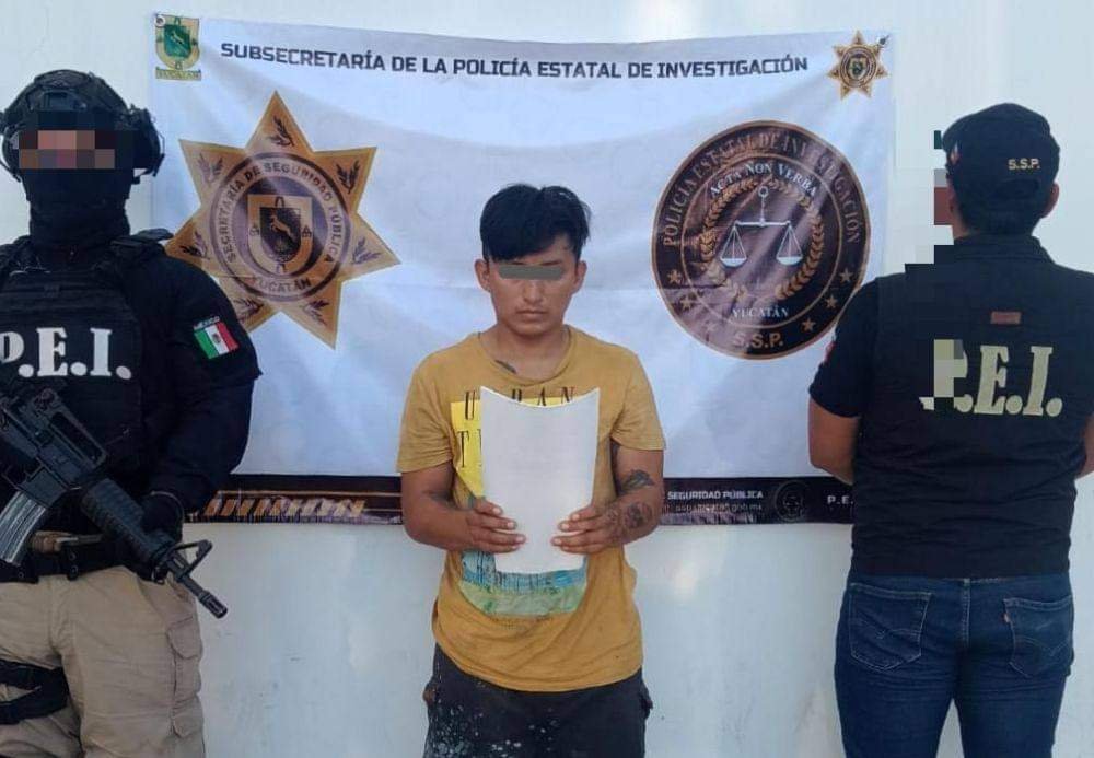 Detenido por abusar de una menor de edad en Mérida