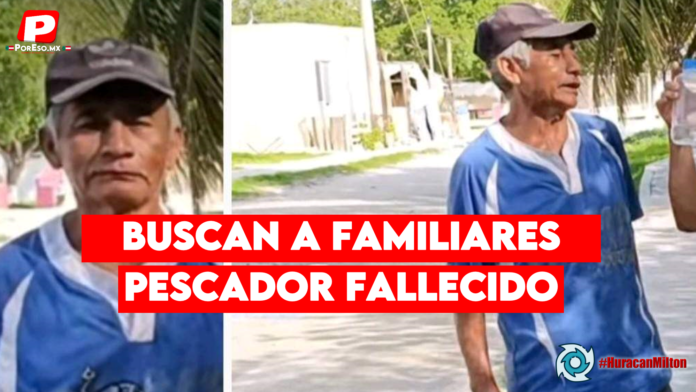 pescador fallecido