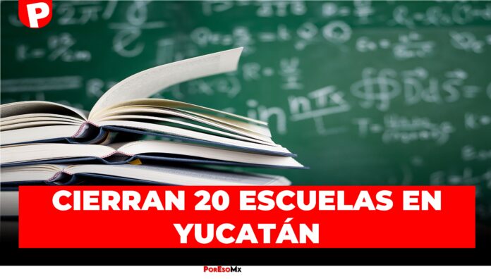 Cierran otras 20 escuelas privadas en Yucatán por crisis financiera y alta carga fiscal