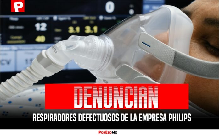 denuncian respiradores defectuosos