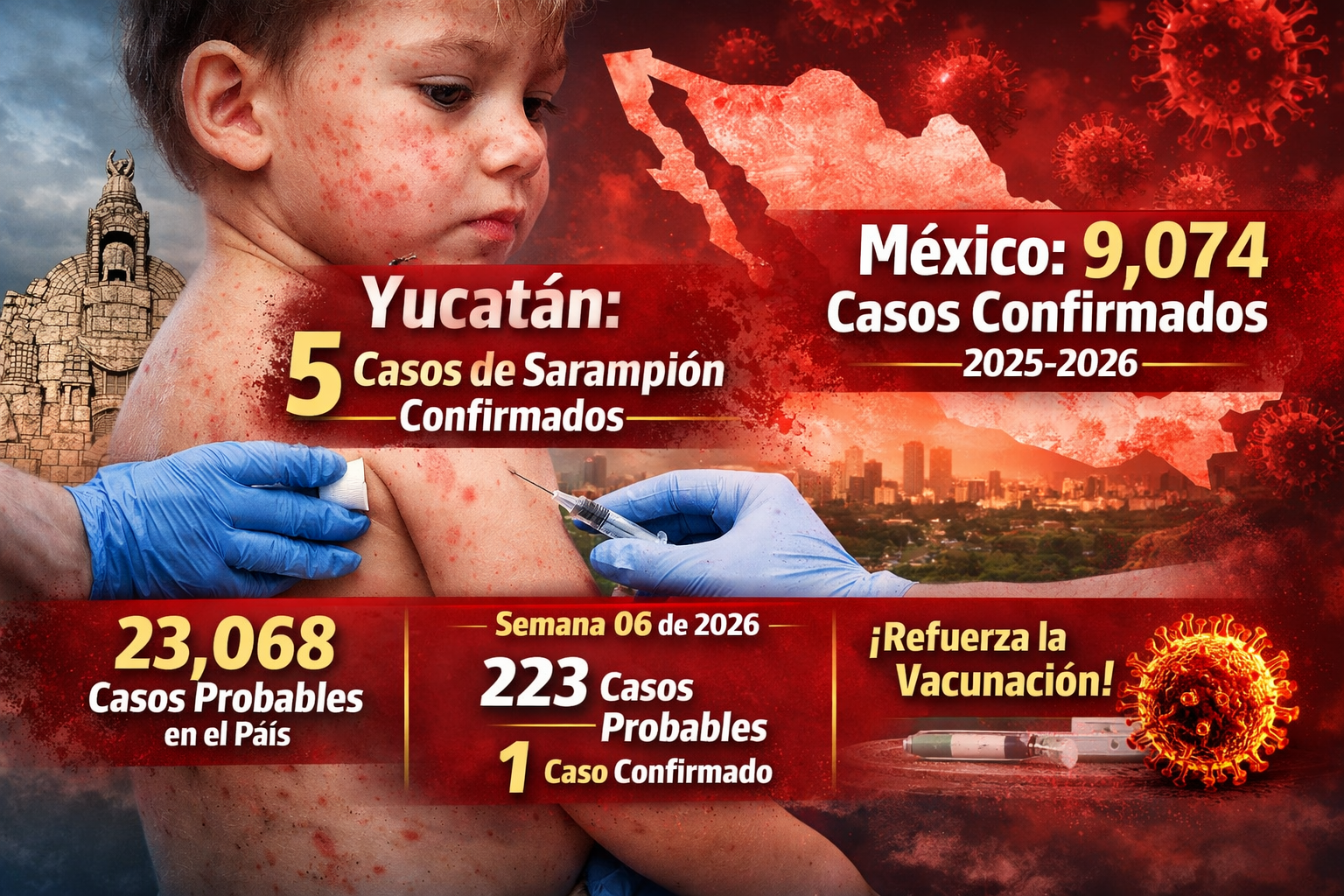 Yucat n Reporta 5 Casos Confirmados De Sarampi n yucat-n-reporta-5-casos-confirmados-de-sarampi-n